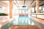 Belle Isle Sur Risle - Chateau Hotel & Spa espace spa avec piscine intérieure à Pont-Audemer