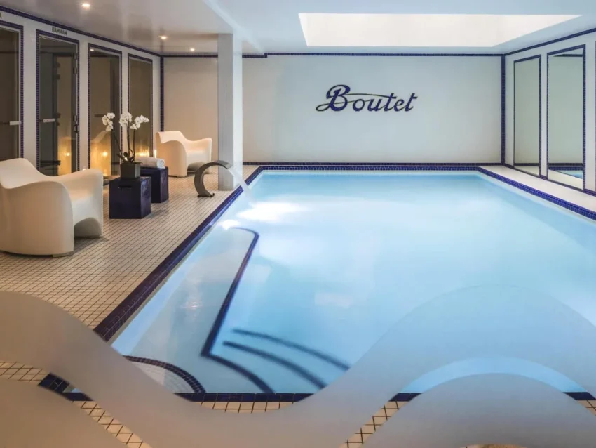 Boutet Bastille Hotel Paris - MGallery Collection spa intérieur avec piscine dans le 11e arrondissement de Paris