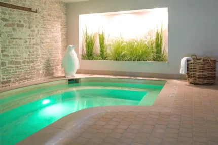 Château de Fleurville & Spa piscine intérieure avec hydromassage à Fleurville