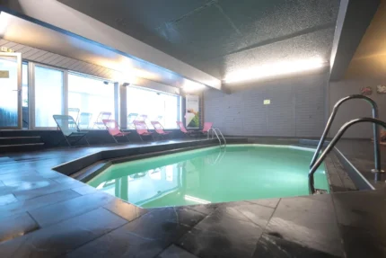 Espace bien-être avec piscine intérieure à Saint-Bonnet-le-Froid Hob Fort du Pré