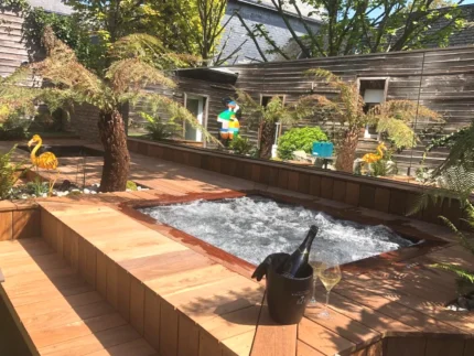 Jacuzzi La villa 10 HÔTEL SPA à Étretat