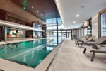 MGM Hôtels & Résidences - Hôtel Les Suites d'Alexane à Samoëns piscine intérieure chauffée avec spa