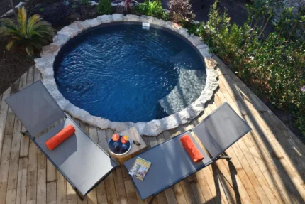 Piscine A SPERANZA Suites avec piscine privative chauffée à Bonifacio
