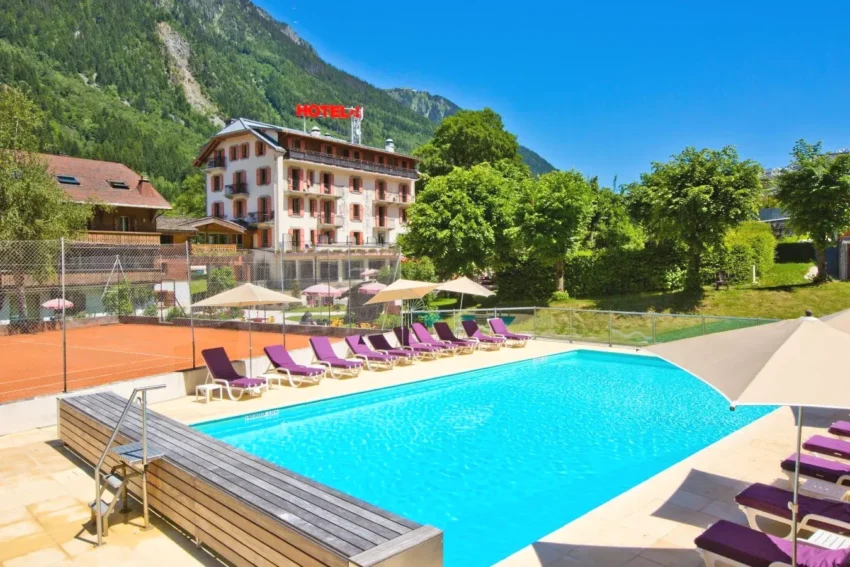 Piscine Aiguille du Midi - Hôtel & Restaurant à Chamonix-Mont-Blanc