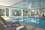 Piscine intérieure avec spa Ostella Spa & Resort à Bastia