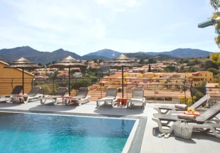 Piscine Le Madeloc Hôtel & Spa à Collioure