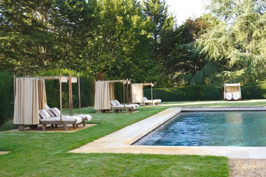 Piscine Relais & Château Louise de La Vallière à Reugny