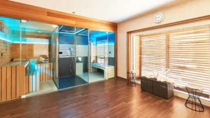 Sauna Hotel Spa Les Saules à Favières