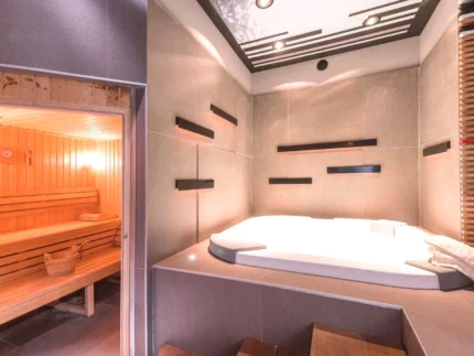 Sauna & Jacuzzi Ibis Styles Hyères Rooftop & Spa