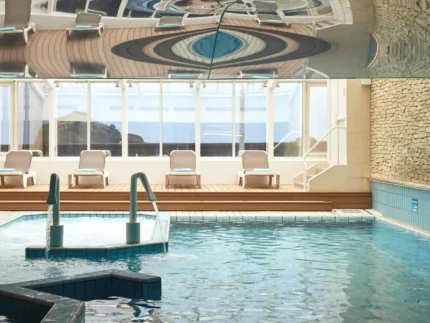 Sofitel Biarritz Le Miramar Thalassa piscine intérieure et spa privatif à Biarritz