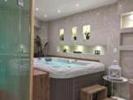 Spa avec jacuzzi et piscine intérieure à Saint-Étienne Best Western Hotel & Spa Austria-La Terrasse